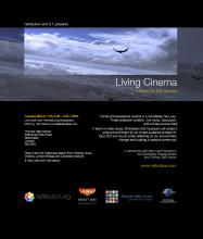 Living Cinema flyer